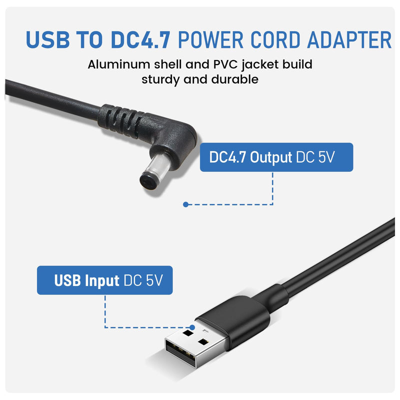 [AUSTRALIA] - 3.2ft USB Power Cord Cable 5 Volt Charger Connector for Sirius XM Radios Receiver for SXVD1(A), XDPIV1, XDPIV2, SDPIV1, XAPV2 XMP3i, SXiV1, SXDV3 Cradles Dock PowerConnect SiriusXM Radio 3.2 ft 