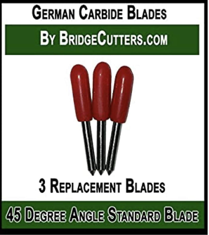 Cricut Compatible German Carbide Blades Replacement Premium Fine Point Cutting Blades for Craft Cutting Machines Compatible with Bridge Cricut Air Expression 2 Explore Maker Refine Cutters Green