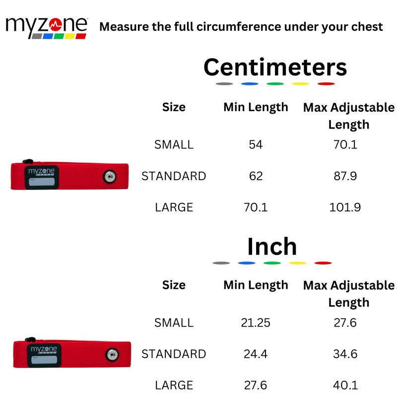 MYZONE MZ-3 Replacement Strap (Medium) Medium