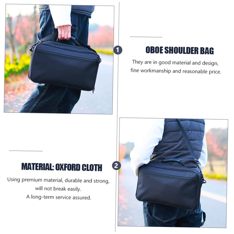 Oboe Storage Bag Oboe Shoulder Bag Oboe Music Instrument Oboe Carrying Pouch Black Tote Bags Shoulder Tote Bag Black Shoulder Bag Instrument Bag Oboe Carrying Bag Oboe Bag