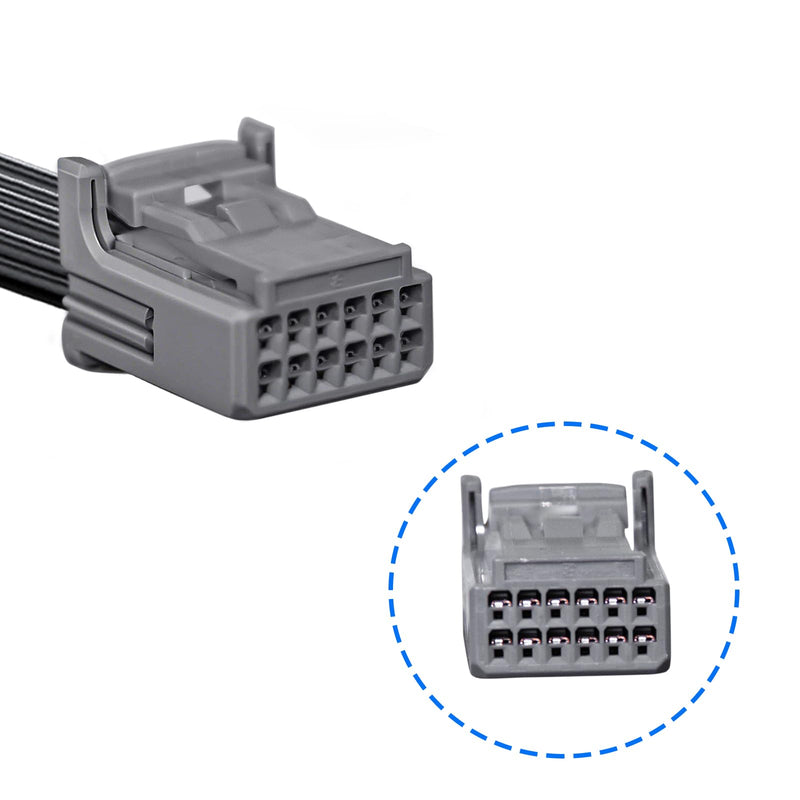 [AUSTRALIA] - Dashcam Power Adapter for Toyota/Lexus (12-Pin,Model C), –Lane Trace System Adapter, Compatible with RAV4 Highlander Tacoma 4Runner,Lexus NX RX & More. Fits Vehicles with TSS 2.5 Lane Assist Port 