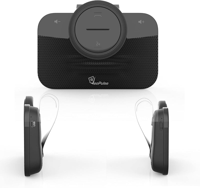 Car Speakerphone B-PRO 2 Hands-Free kit, 6W Hi-Fi Speakers, with Bluetooth Automatic multipoint Cellphone Connection