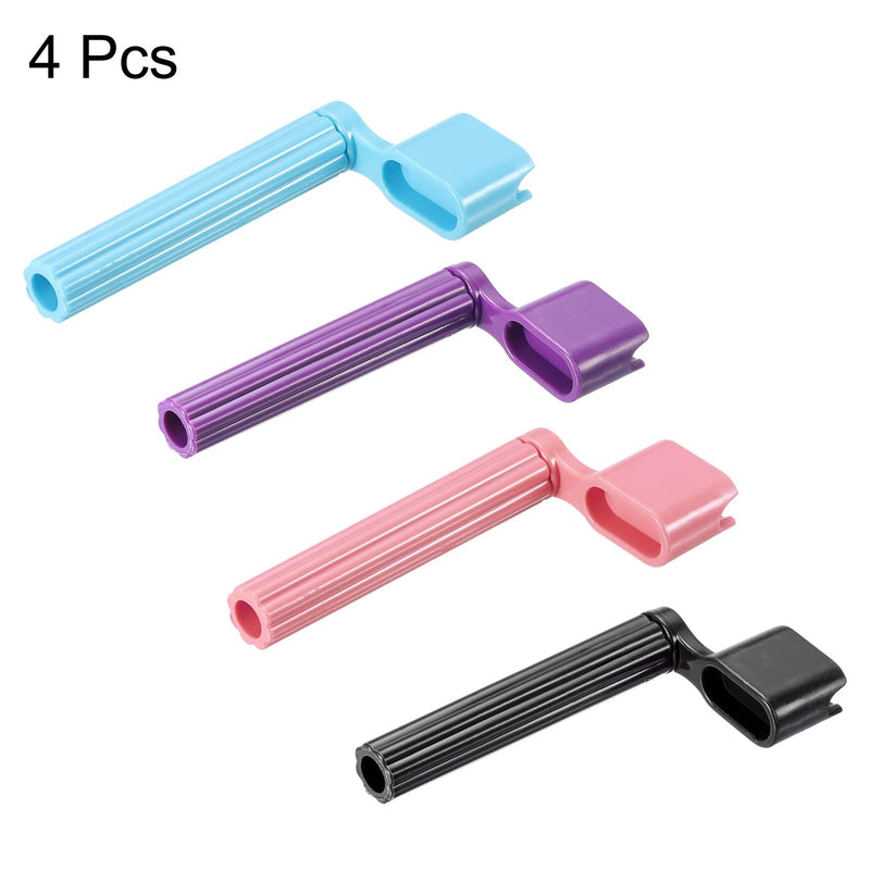 PATIKIL Plastic Guitar String Winder Speed Peg Puller Bridge Guitar Strings Tuners Winding Device Change Strings Tool Guitar Accessories, 4 Colors, 4in1 Set