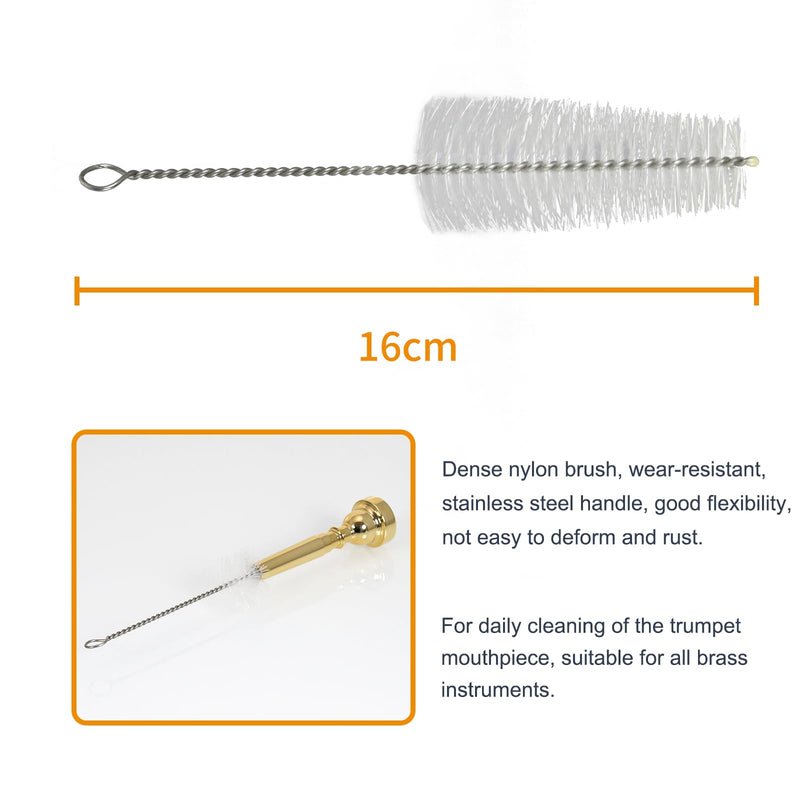 Danchet Silver Plated 7C Trumpet Mouthpiece - Trumpet Musical Instrument Accessories - For Beginners and Professionals.… 7C Silver Plated