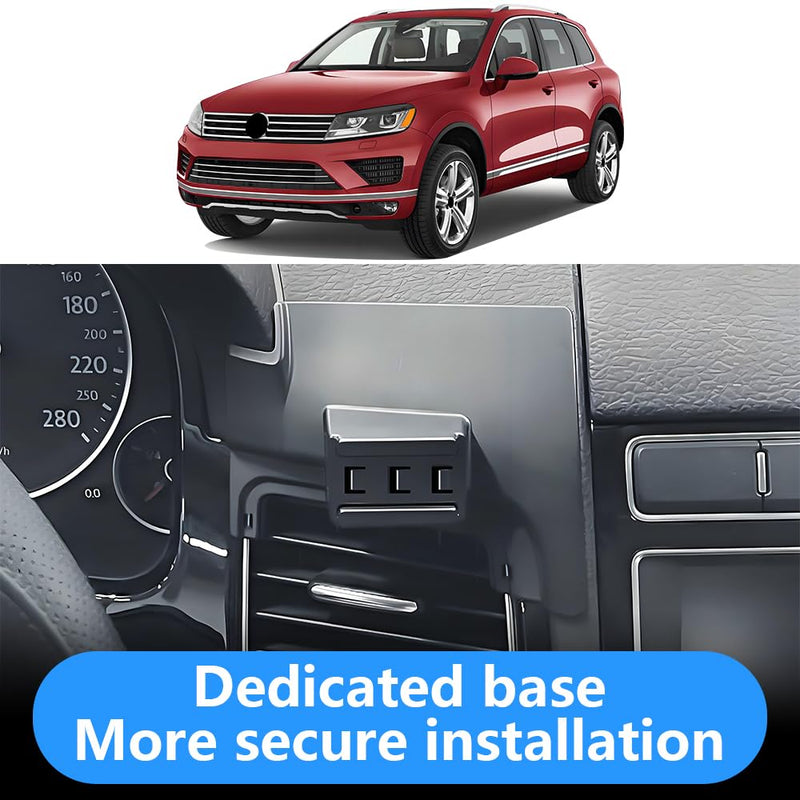 Car Phone Holder for Volkswagen Touareg 2011 2012 2013 2014 2015 2016 2017 VW Auto Interior Accessories Best Cell Phones Mount Cellphone Mobile Cradle Charging Navigation Bracket Screen Stand