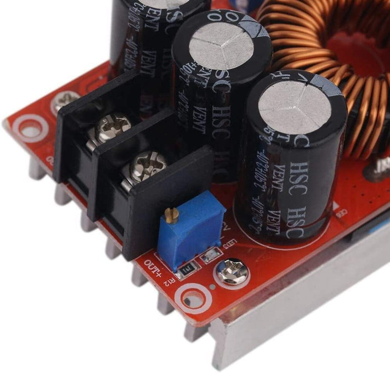 Aideepen 1200W 20A DC-DC Boost Converter, Step-up Converter Constant Power Supply Module 10.5-60V to 12V-80V
