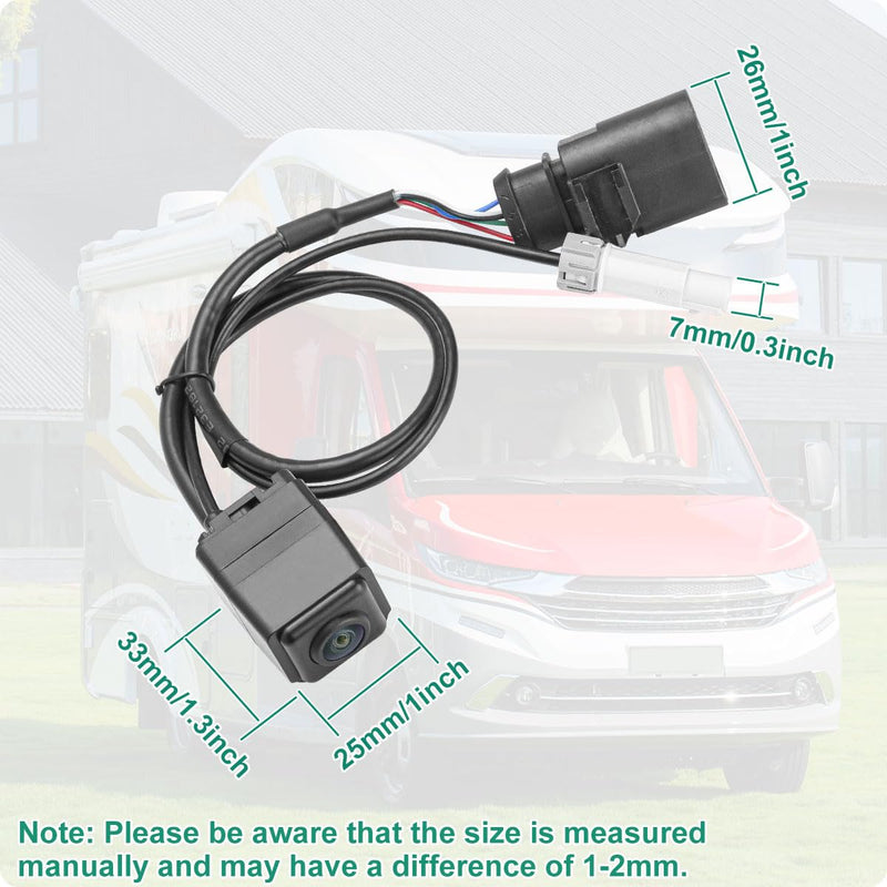 95B980551L Rear View Camera for Porsche Macan 2015-2020 & Lamborghini Huracan 2015-2021, OE Camera Replaces 5Q0980556B, 95B.980.551.L by GreenYi