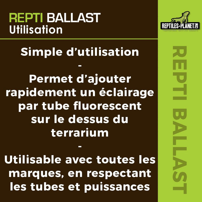 Reptile Planet - Repti Ballast for Fluorescent Tube T8 from 15 to 40 W