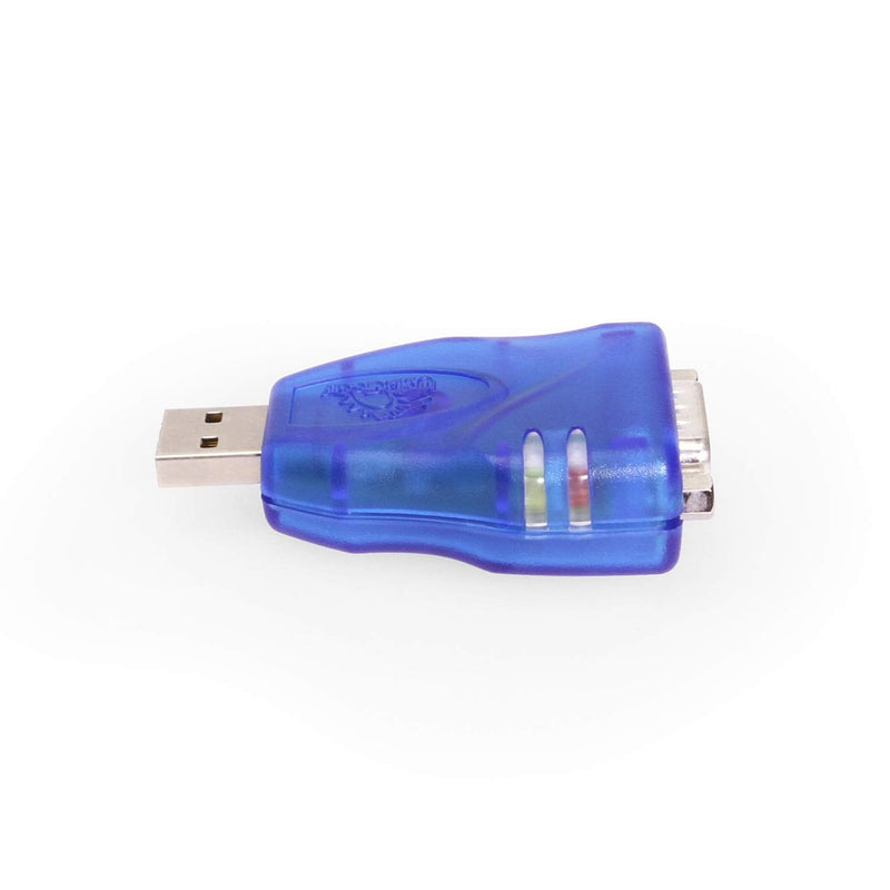 USBGear Mini USB 2.0 to RS-232 DB-9 Serial Adapter w/ 10kV Surge Protection