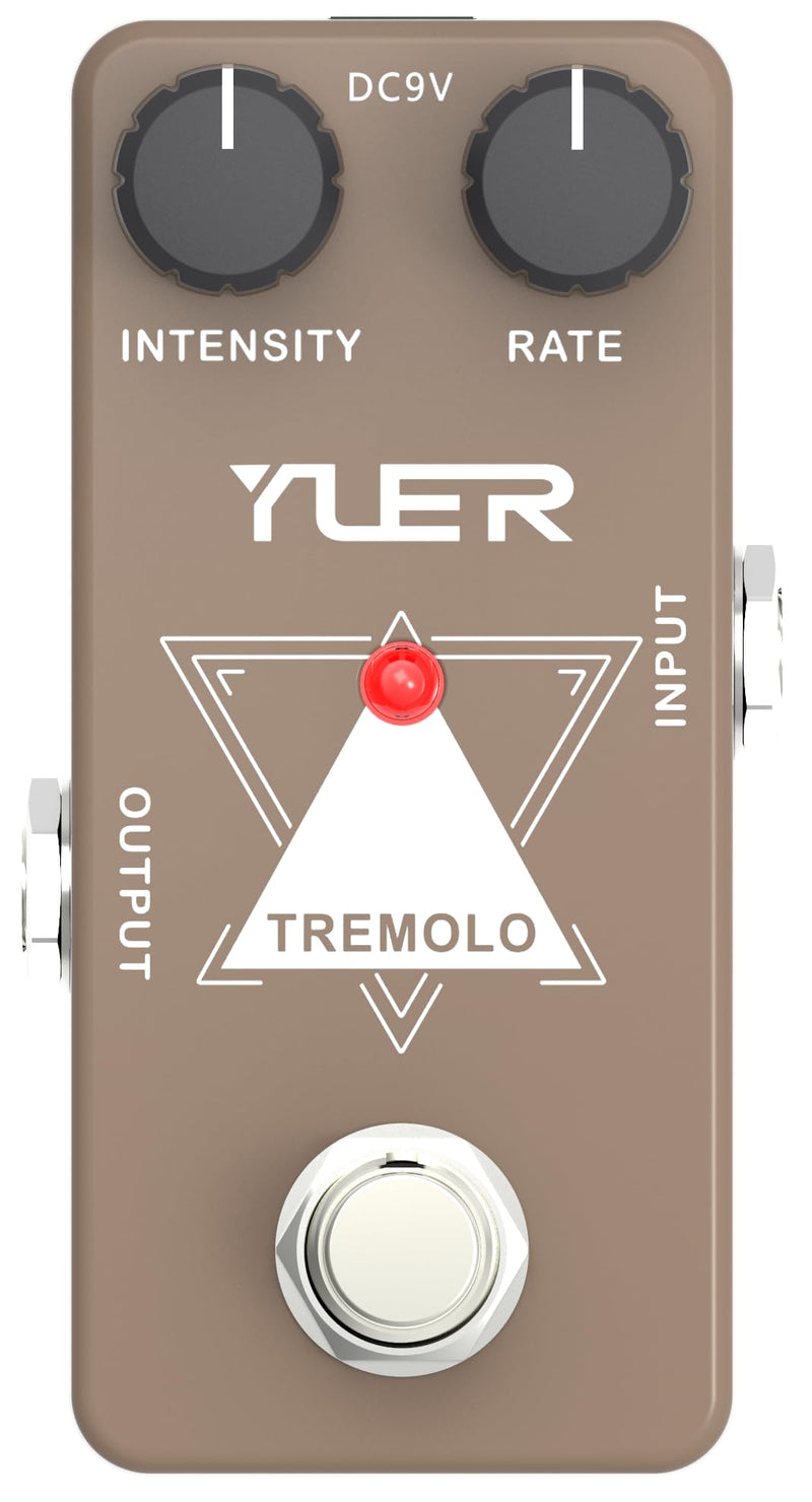 Tremolo, Guitar Effects Pedal, Mini Single Type, True Bypass, DC 9V, for Electric Guitar and Bass