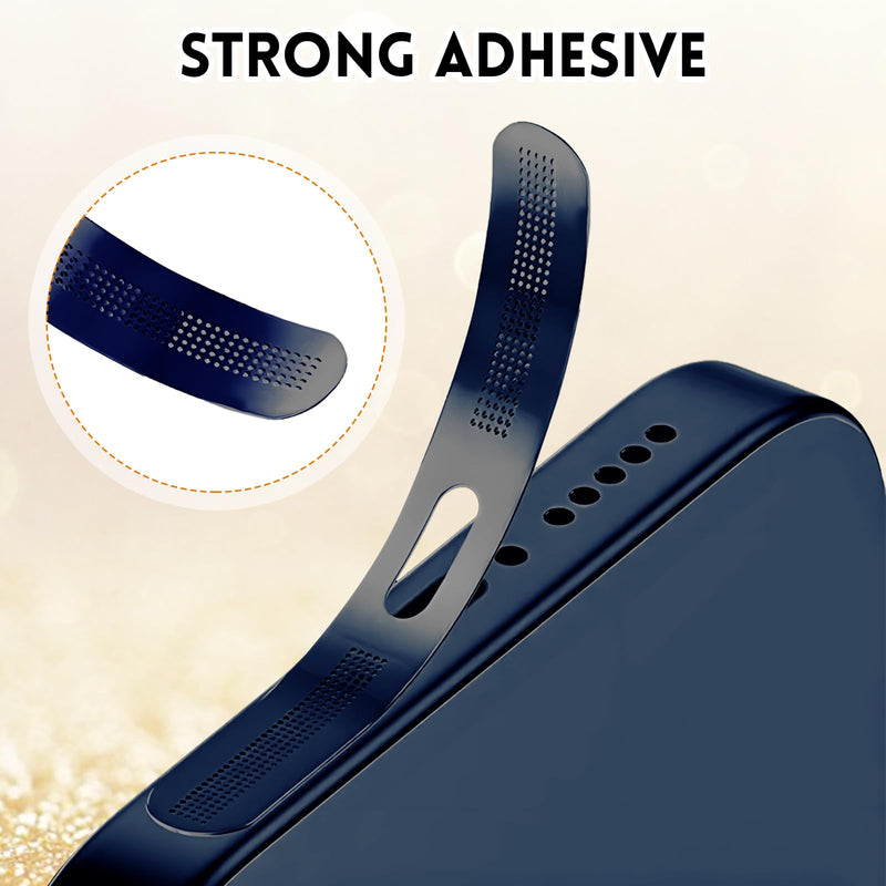 Mobile Phone Speaker Metal Dust Mesh for iPhone 17 pro max, Charging Port dust Plug, Cleaning Brush Cleaning Tool Set (Dark Blue)