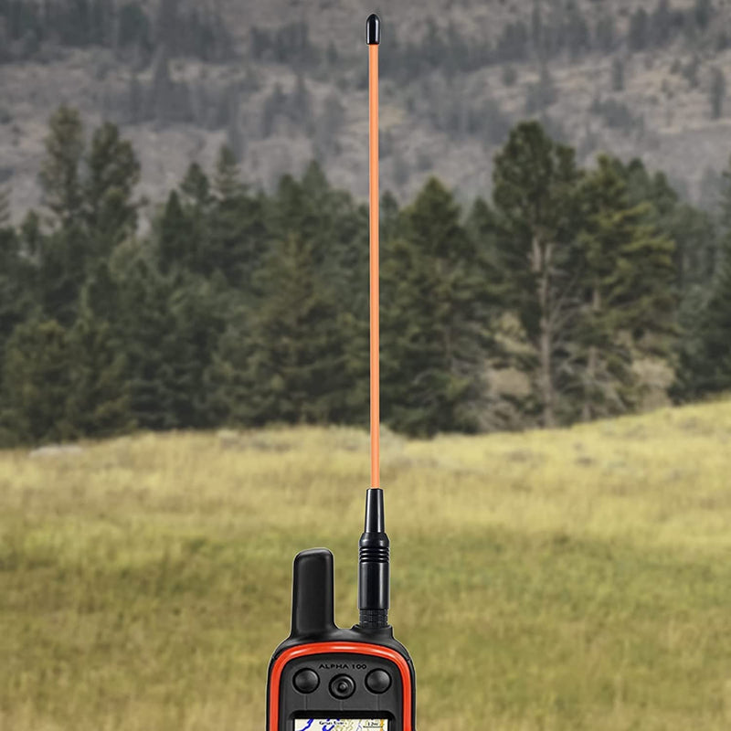 [AUSTRALIA] - Extended Long Range Upgrade Flexible Receiver Orange Antenna for Garmin GPS Alpha 100 200 200i Astro 220 320 430, Eifagur 