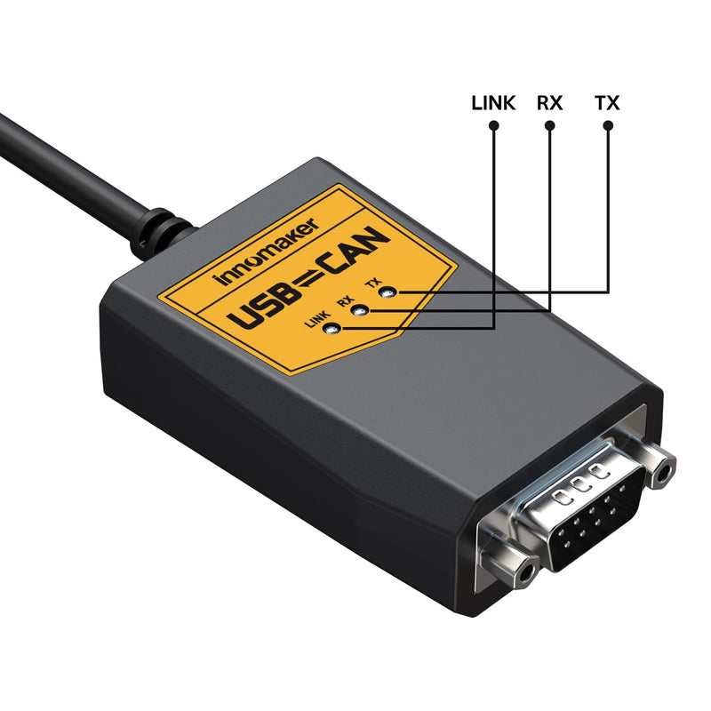 USB to CAN Converter Cable for Raspberry Pi5/4/Pi3B+/Pi3/Pi Zero(W)/Jetson Nano/Tinker Board and Any Single Board Computer Support Windows Linux Mac OS Android Venus OS USB2CAN-C