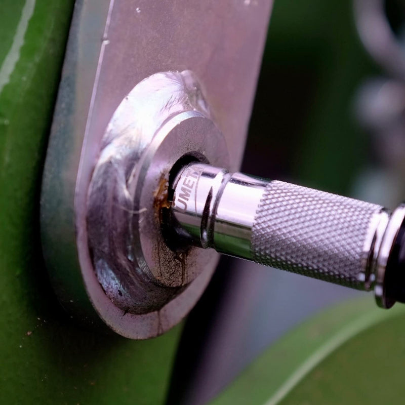 UMETA SnapStar Grease Gun Mouthpiece, High Pressure Coupling, Gripping Coupling for All Hydraulic Grease Nipples, M 10 x 1 mm