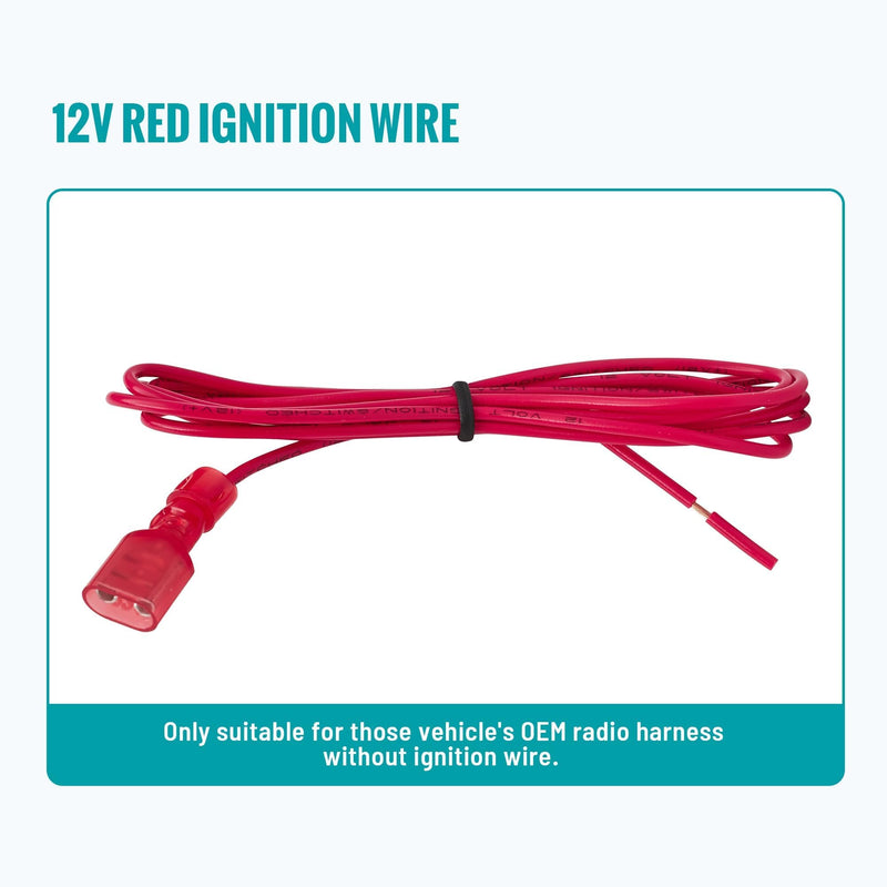 [AUSTRALIA] - Radio Wiring Harness with Antenna Adapter Fits for Selected Chevrolet/GMC/Buick 2006-2017, Stereo Installation Wire Harness Kit Aftermarket Radio Harness Cable Adapter 