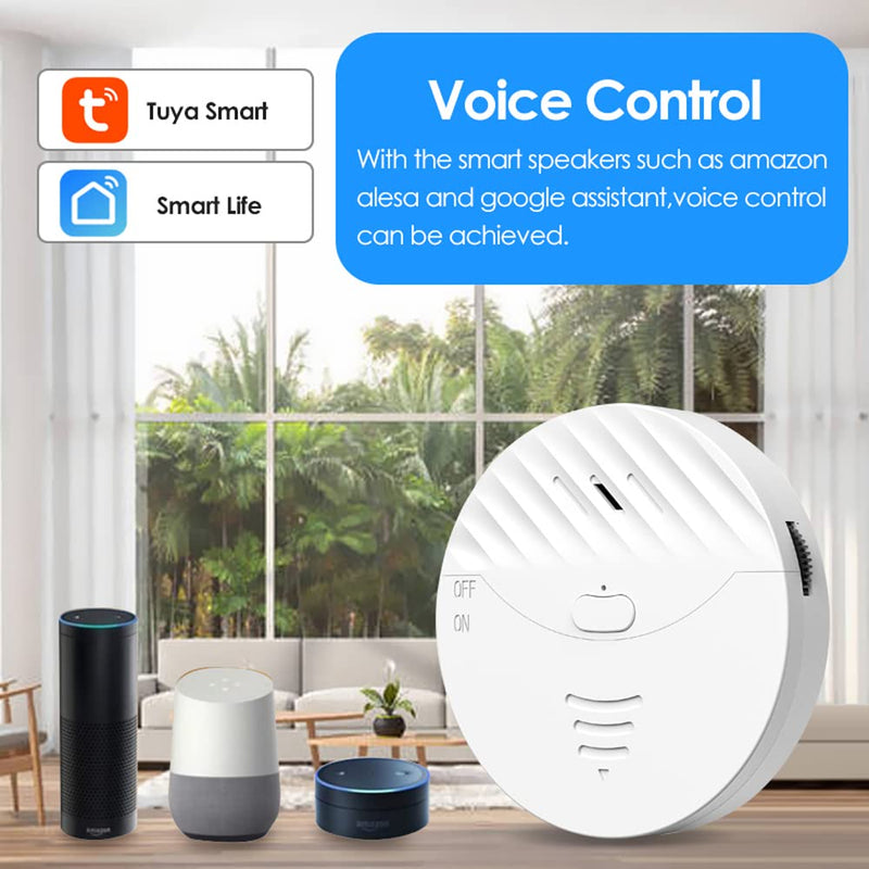 [AUSTRALIA] - WiFi Window Alarm System, 2 Pack Glass Break Detection with Phone APP, 120dB Smart Alarms with Adjustable Vibration Sensor for Car,Home Security (2PCS) 