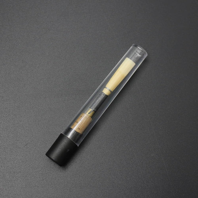 3Pcs Oboe Reed Medium Soft Oboe Reeds Handmade Oboe Reed for Beginners Wind Instrument Parts with Transparent Plastic Storage Box (Black)