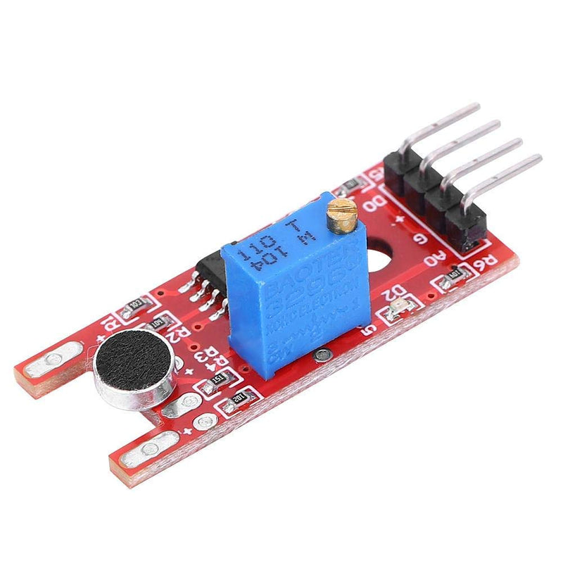 [AUSTRALIA] - 5Pcs Sound Sensor Module, 3 to 5V Microphone Sound Sensor Microphone Sensor Module Ultra Small Professional Microphone Amplifier IC KY-038 for Assembly with Indicator Lights 