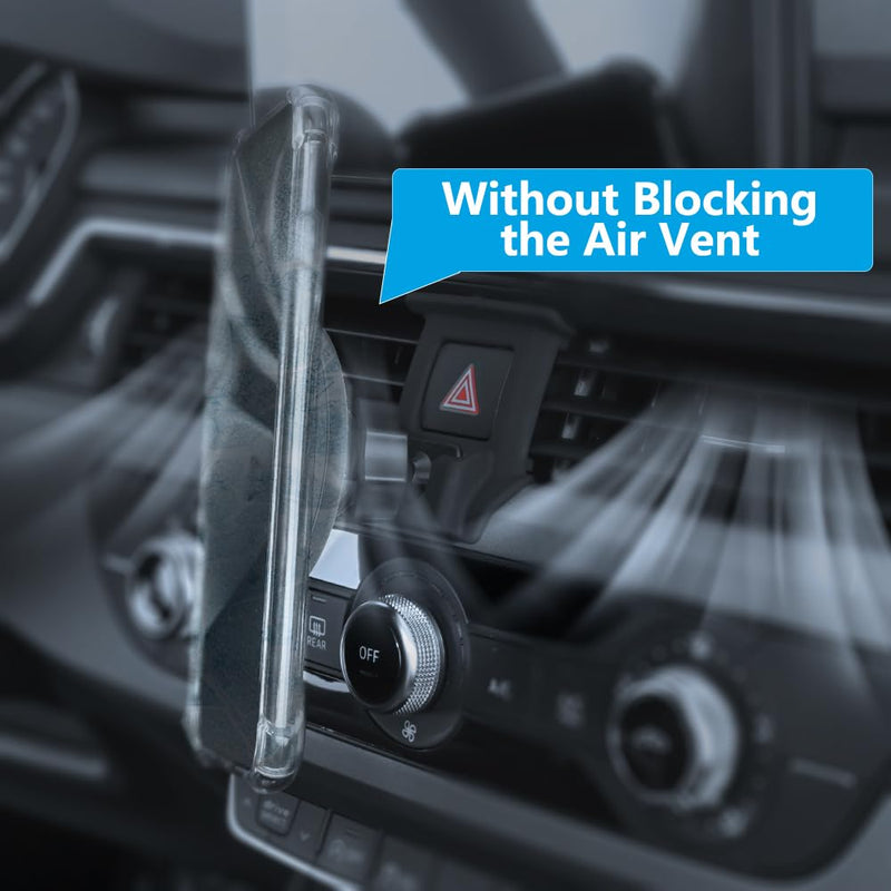 Car Phone Holder Mount for Audi A4/S4/A5/S5/RS4/RS5 2017-2025 Car Accessories Car Mount 360°Rotation for Car Phone Holder Magnetic Hands Free Compatible with iPhone Samsung Smartphones