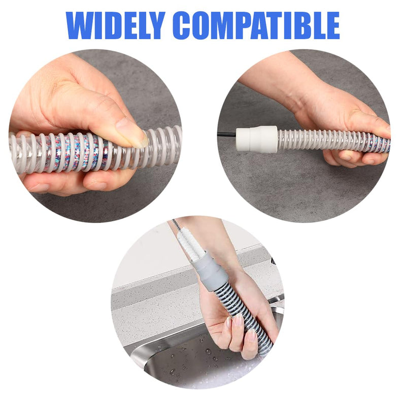 [AUSTRALIA] - CPAP Hose Brush 2 Pieces Cleaning Brush for CPAP Hoses Cleaning Kit Mask Cleaning Brush Cleaner Hose Brush 18 mm and 22 mm 