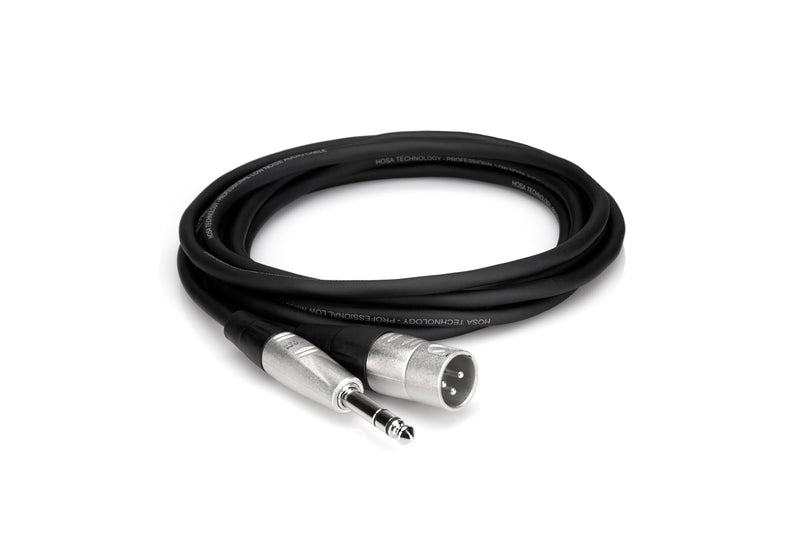 Hosa HXS-020 Pro Balanced Interconnect, REAN XLR3F to 1/4 Inch TRS, 20 Feet