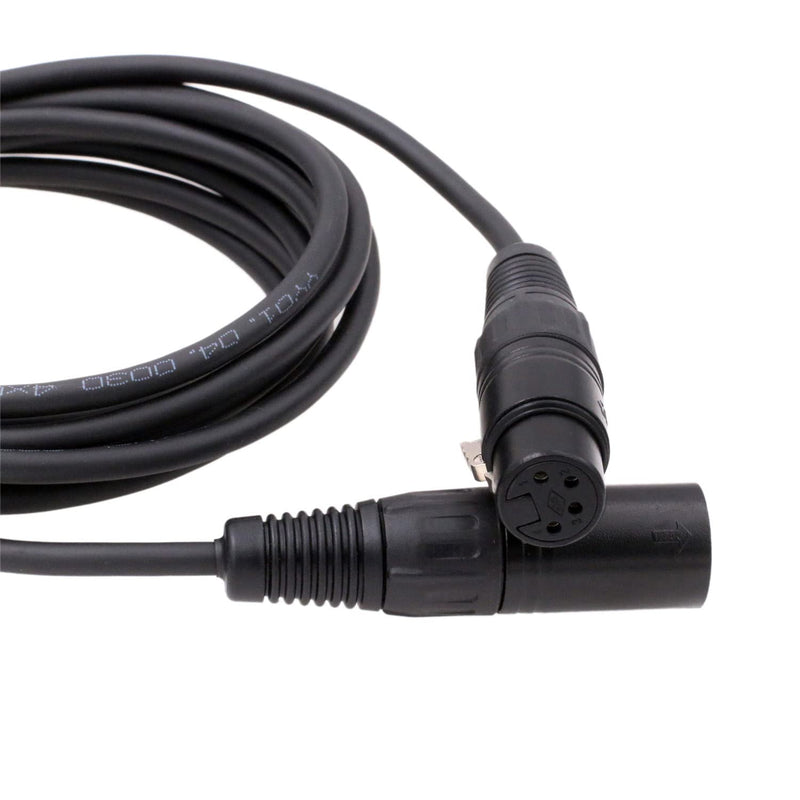 4 Pin XLR Male to Female XLR 4 Pin Microphone Recorder Mixer Headphone Amplifier Balanced Audio Cable (8 Meter) 8m