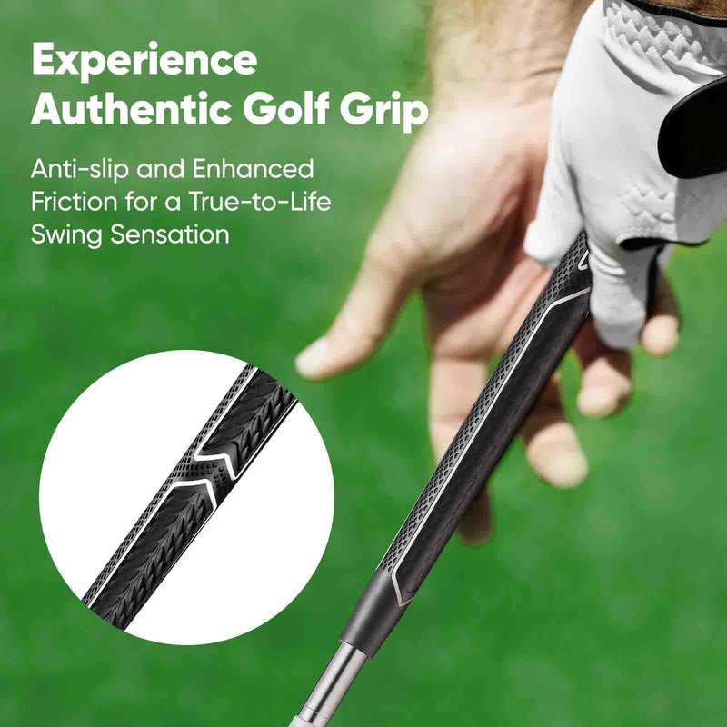 X-SUPER HOME Handle for Meta Quest 3 Golf Club Attachment VR Golf Games Adapter Accessories with Enhanced Accuracy Realistic Swing Sensation (Left Controller) Left Controller