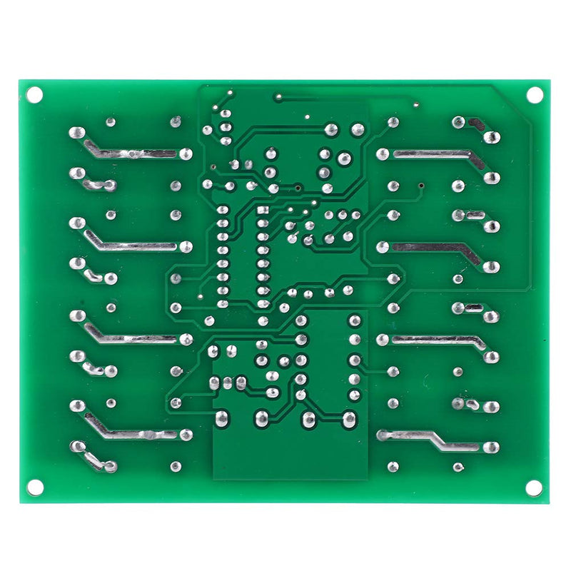 Fafeicy Multifunction Relay, 8 Channels Power Time Sequence Board 12V DC/AC, Adjustable Sequential Controller Module-0.2-4.0s, for Audio Equipment, Electronic Components