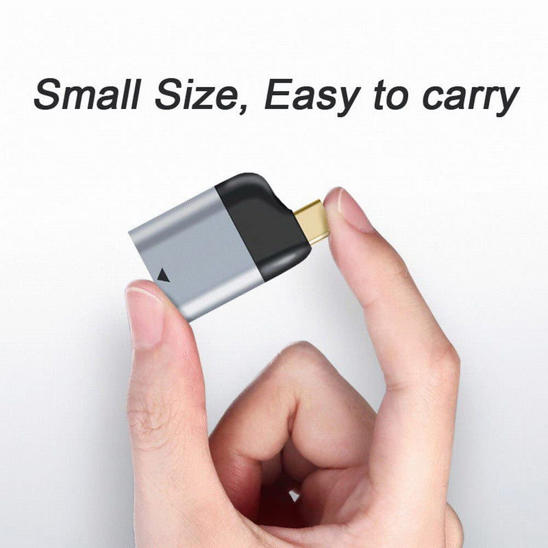 Xiwai Type C to VGA Converter USB-C Monitor Adapter 1080p 60hz for Tablet & Phone & Laptop Silver VGA