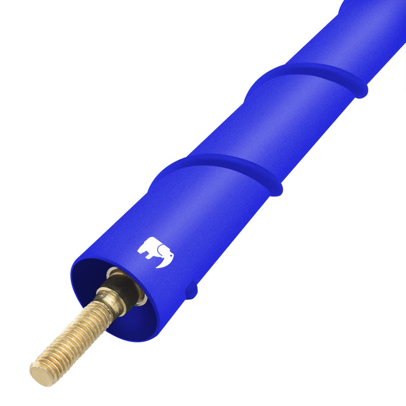[AUSTRALIA] - ONE250 8" inch Spiral Flexible Copper Core Antenna, Compatible with Jeep Wrangler JK JKU JL JLU Rubicon Sahara Gladiator (JL) [JT] Renegade Cherokee - Designed for Optimized FM/AM Reception (Blue) 