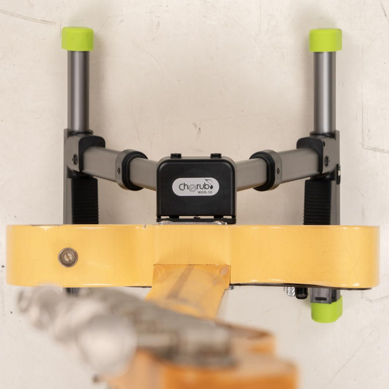 [AUSTRALIA] - Cherub WGS-10 Guitar Stand Adjustable/Foldable Guitar Stand Made by light Aluminum Tubes and Silicone Protective Pads. 