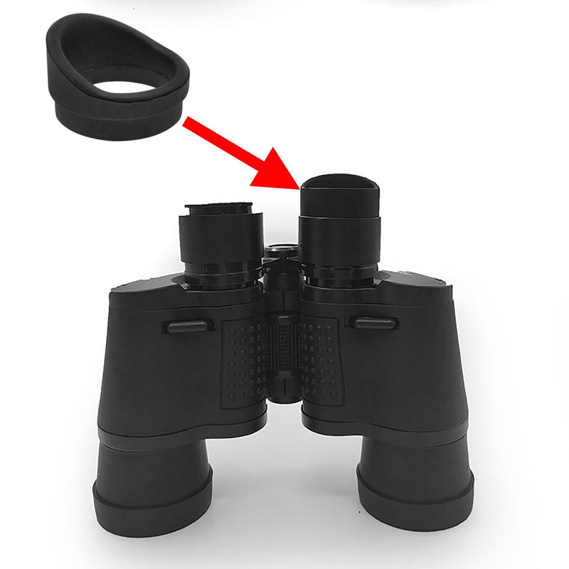 Binoculars Rubber Eyepiece for 29mm-31mm Stereoscopic Microscope Eyepiece Binocular Eye Cup Replacement Stereomicroscope for Rubber Eyepiece Guard Eyepiece Cover 2pcs