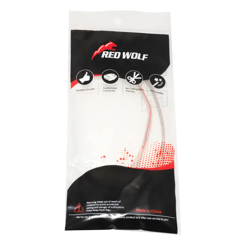 RED WOLF Aftermarket Radio Install Wire Harness W/Antenna Adapter Plug Replacement for Jeep 2003-2007,Dodge ram 2002-2007, Chrysler 2000-2007 Radio harness + antenna adapter