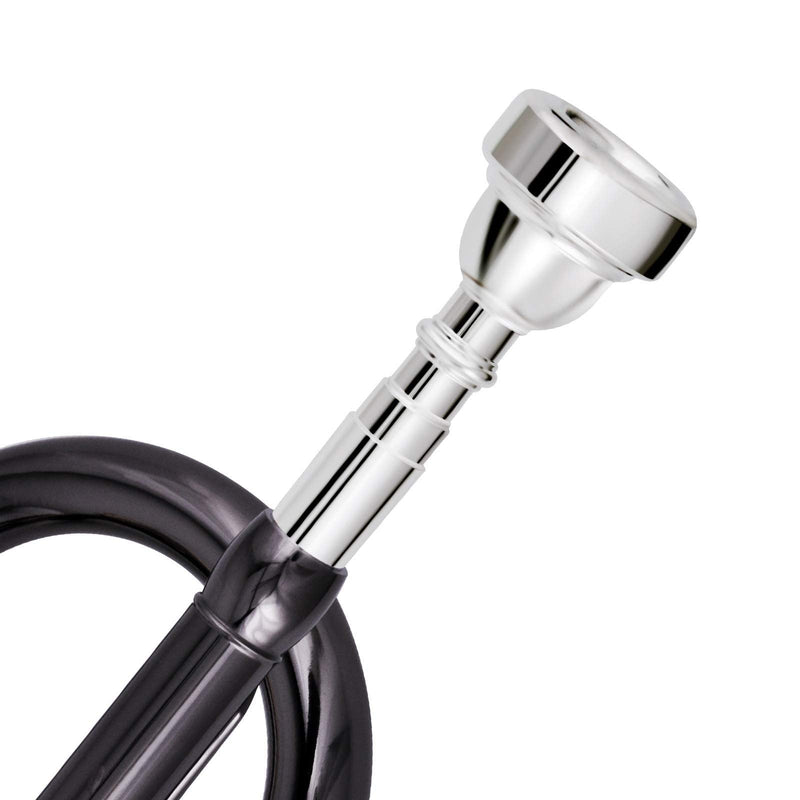 EastRock 5C Trumpet Mouthpiece Silver Plated Bb Trompeta Mouthpiece Trumpet Instrument Accessories Vacuum Packed