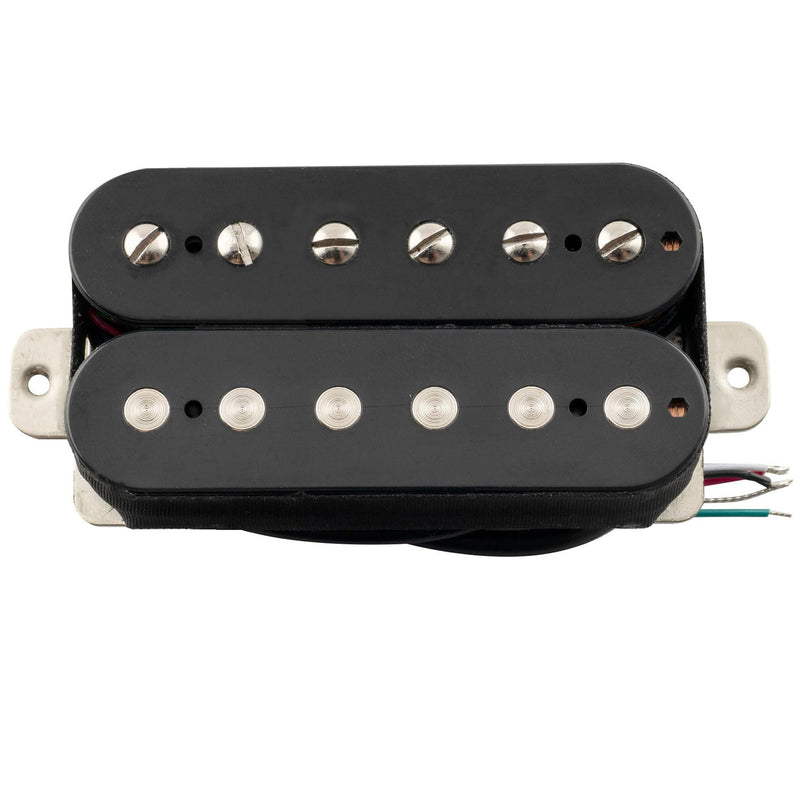 Musiclily Pro LP-OBLA Alnico 5 Uncovered Humbucker Neck Pickup for Electric Guitar, Black Black Neck