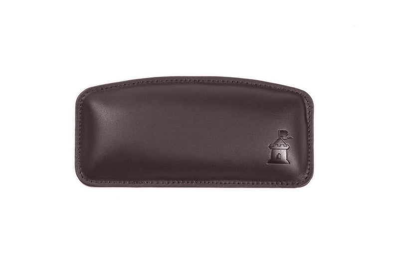 Motte by Castle – Leather Wrist Rest Cushion for Mice, Mouse Pads, and Laptops – Ergonomic Durable Wrist Pad with Anti-Slip Rubber Base (Woodland) Woodland
