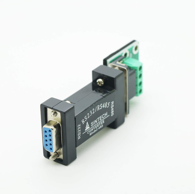 Sintech 232 to 485,RS232 Serial to RS485 Communication Data Converter Adapter