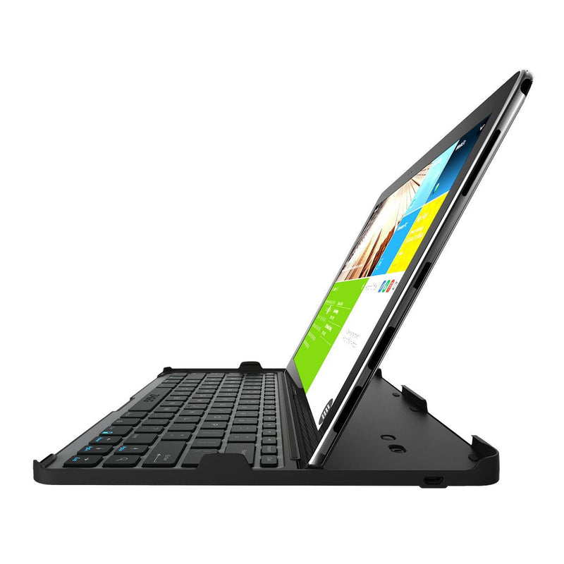 ZAGG Cover Fit Case with Bluetooth Keyboard for Samsung 12.2 Inch Galaxy Note Pro or Tab Pro-Black Black Standard Packaging