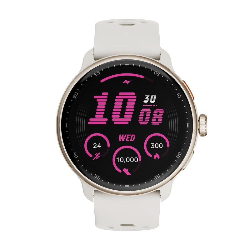 R3 GPS Smartwatch (White/Gold)
