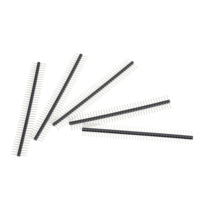 PENGLIN Pack of 20 Long Pins 40 Pin Breakaway Headers 2.54 mm Pitch Same Length Long Centred 6.25 mm on Both Sides 15 mm Total