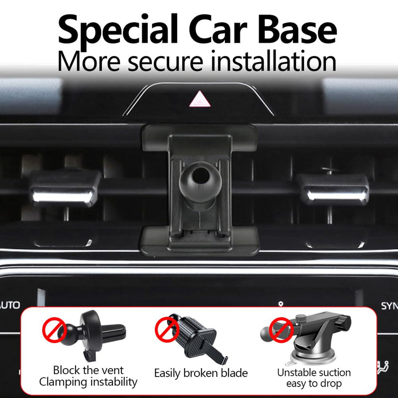 Car Phone Holder Mount for Toyota Venza 2021 2022 2023 2024 Auto Accessories Interior Decoration Mobile Cell Smartphone Bracket