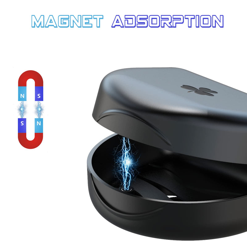 Braces Box Dento Box Rail Box (Also for Bite Splint, Grinding Splint) 1 Piece KFO Box (Black)
