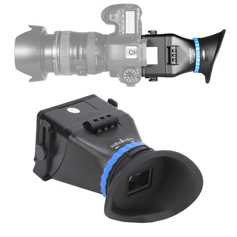 Camera Viewfinder with 3X Magnification, High Definition Glass Viewfinder, Comfortable Rubber Eye Patch, for 3.0 3.2 inch LCD Screen SLR and Mirrorless Cameras