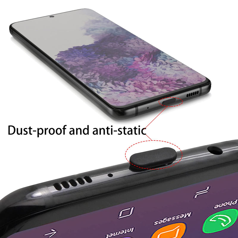 25PC USB C Dust Plug, Anti Dust Plug for USB Type-C, USB C Dust Cover for iPhone 15 Pro Max Plus, Samsung Galaxy S24 S23 S22 S21 Ultra Plus, Z Fold, Google Pixel 7 8 Pro, OnePlus & Type C Device USB-C 25PC