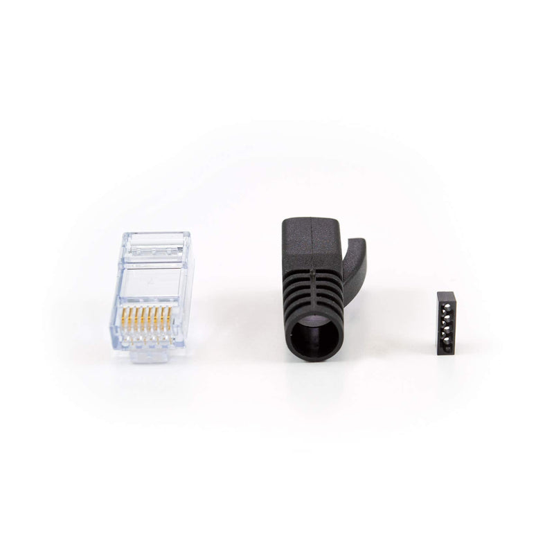 SIRS-E Heavy Duty DMX XLR 3 Pin Female to RJ45 Male 3Ft Cable Adapter for LED Lighting DMX512 Decoders