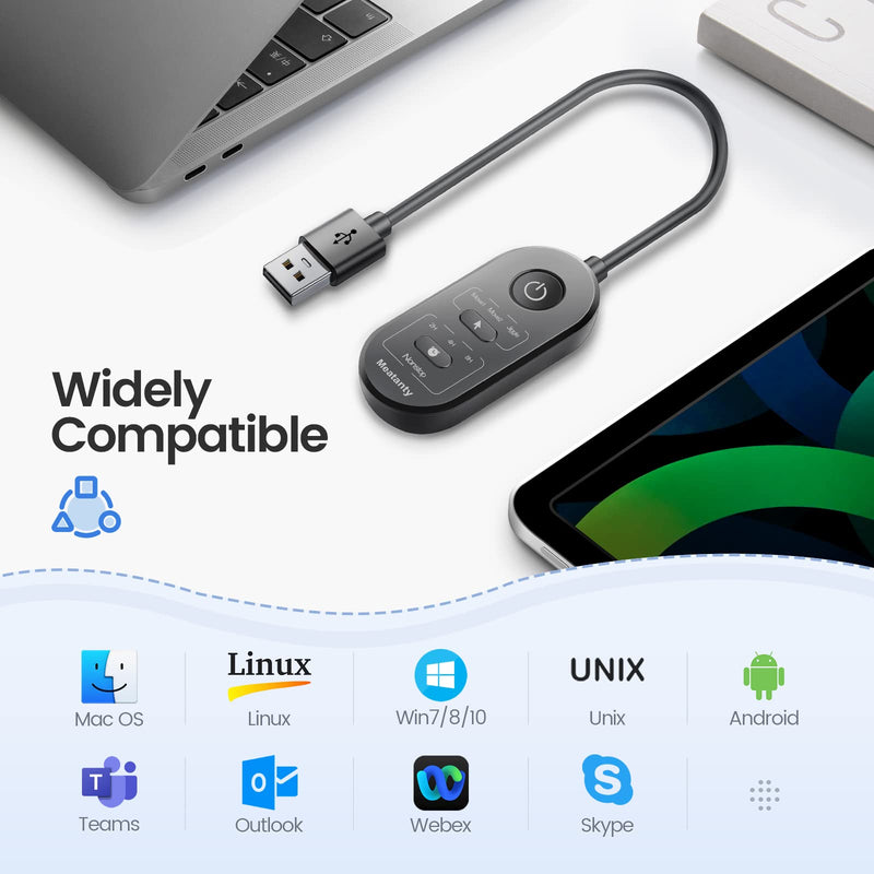 Meatanty 3 in 1 Mouse Jiggler USB Mouse Mover with Timer, Separate Mode Selection and ON/Off Button, Mouse Shaker with Portable Box, Support Multi-Track, Driver-Free and Plug＆Play Keeps PC Active