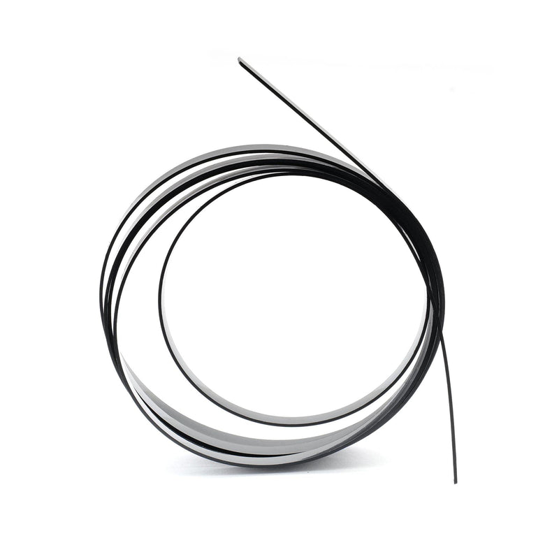 Musiclily Basic ABS Plastic Guitar Binding 1650x6.5x1mm for Acoustic Classical Guitar, Black