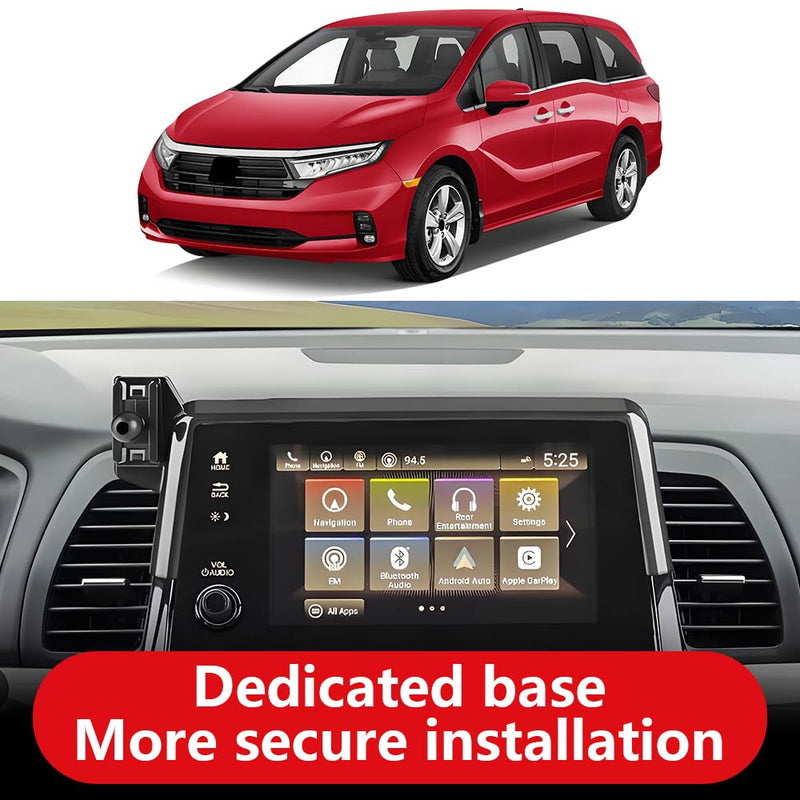 Car Phone Holder For Honda Odyssey 2018 2019 2020 2021 2022 2023 2024【Not fit Odyssey 2025】Auto Accessories Navigation Bracket Interior Screen Decoration dash board Mobile Cell Phone Mount case