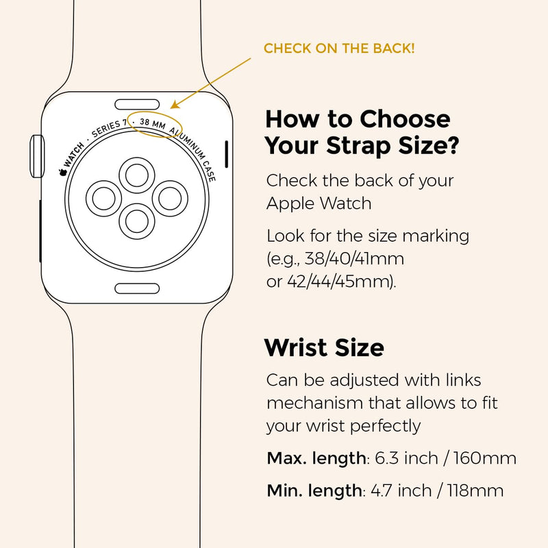 Compatible Apple Watch Band for Women, Stainless Steel- Fits Most Wrists | Series 1-11, SE and Ultra- iWatch Replacement Strap, Easy Resizing- No Tool Needed- Metal Fashion Watch Band Ripple Gold 38MM / 40MM/ 41MM / (Series 10& 11 - 42 MM)