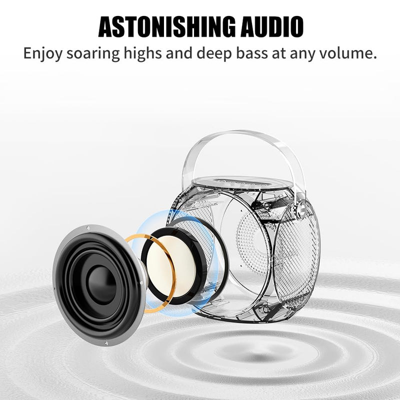 [AUSTRALIA] - Karaoke Machine for Kids,Portable Karaoke Machine with 2 Wireless Microphone with RGB Led Lights Singing Machine Karaoke Speakers Bluetooth with Microphone for Adults,Gifts for Girls and Boys Birthday 
